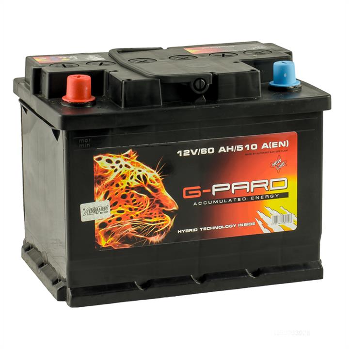 G-Pard TRC060-01 Battery G-Pard 12V 60AH 510A(EN) L+ TRC06001: Buy near me at 2407.PL in Poland at an Affordable price!