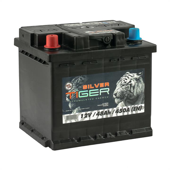 Tiger AFS048-S01 Battery Tiger Silver 12V 48AH 450A(EN) L+ AFS048S01: Buy near me at 2407.PL in Poland at an Affordable price!