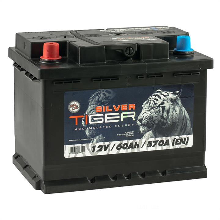 Tiger AFS060-S01 Battery Tiger Silver 12V 60AH 570A(EN) L+ AFS060S01: Buy near me in Poland at 2407.PL - Good price!