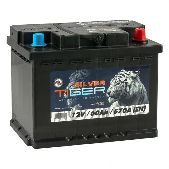 Tiger AFS060-S00 Battery Tiger Silver 12V 60AH 570A(EN) R+ AFS060S00: Buy near me in Poland at 2407.PL - Good price!