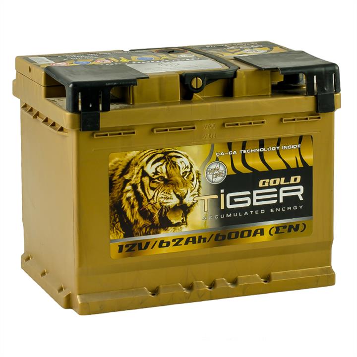 Tiger AFS062-G01 Аккумулятор Tiger Gold 12В 62Ач 600А(EN) L+ AFS062G01: Отличная цена - Купить в Польше на 2407.PL!