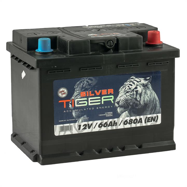 Tiger AFS066-S00 Battery Tiger Silver 12V 66AH 680A(EN) R+ AFS066S00: Buy near me in Poland at 2407.PL - Good price!