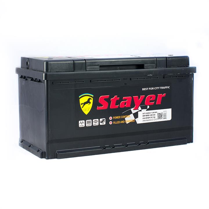 Stayer ISD-100-0 Battery Stayer Black 12V 100AH 800A(EN) R+ ISD1000: Buy near me in Poland at 2407.PL - Good price!