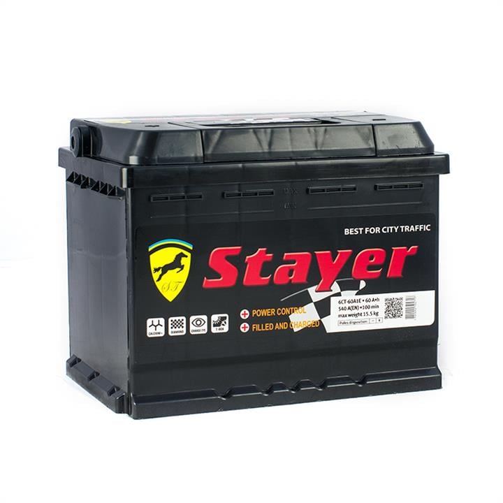 Stayer ISD-60-1B Akumulator Stayer Black 12V 60AH 540A(EN) L+ ISD601B: Dobra cena w Polsce na 2407.PL - Kup Teraz!