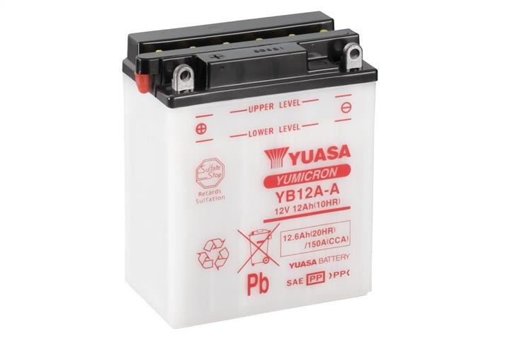 Yuasa YB12A-A Акумулятор Yuasa 12В 12Ач 165А(EN) L+ YB12AA: Приваблива ціна - Купити у Польщі на 2407.PL!