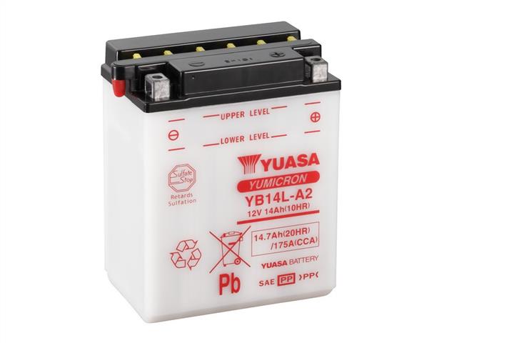 Yuasa YB14L-A2 Аккумулятор Yuasa 12В 14Ач 145А(EN) R+ YB14LA2: Отличная цена - Купить в Польше на 2407.PL!