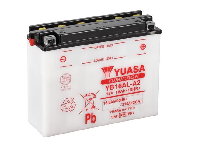 Yuasa YB16AL-A2 Battery Yuasa 12V 16AH 175A(EN) R+ YB16ALA2: Buy near me in Poland at 2407.PL - Good price!