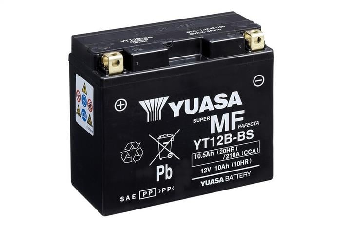 Yuasa YT12B-BS Акумулятор Yuasa 12В 10Ач 160А(EN) L+ YT12BBS: Приваблива ціна - Купити у Польщі на 2407.PL!