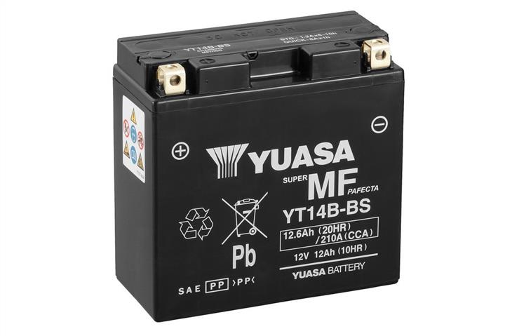 Yuasa YT14B-BS Battery Yuasa 12V 12AH 190A(EN) L+ YT14BBS: Buy near me in Poland at 2407.PL - Good price!