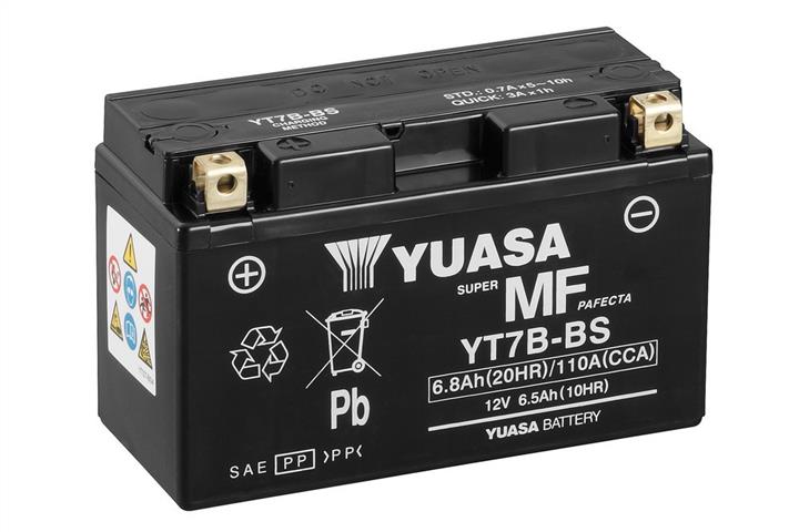 Yuasa YT7B-BS Starterbatterie Yuasa 12V 6,5Ah 85A(EN) R+ YT7BBS: Kaufen Sie zu einem guten Preis in Polen bei 2407.PL!