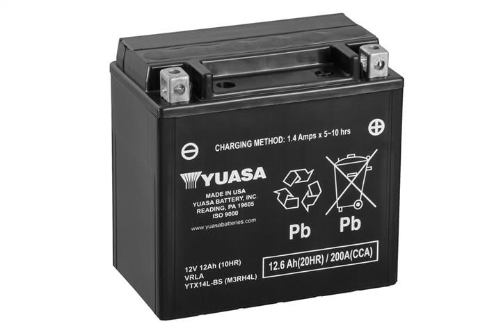 Yuasa YTX14L-BS Battery Yuasa 12V 12AH 200A(EN) R+ YTX14LBS: Buy near me in Poland at 2407.PL - Good price!