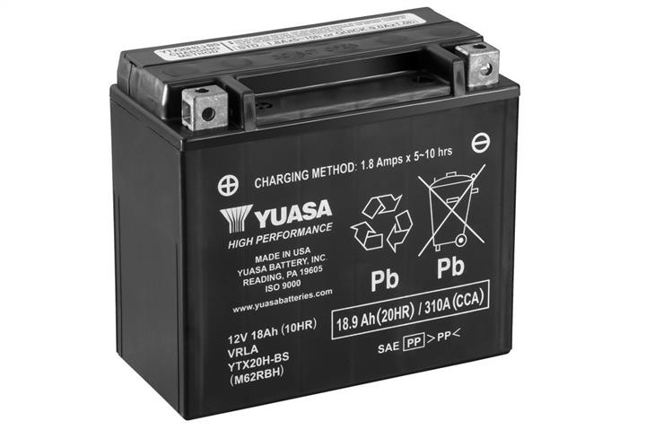 Yuasa YTX20HBS Rechargeable battery YTX20HBS: Buy near me in Poland at 2407.PL - Good price!