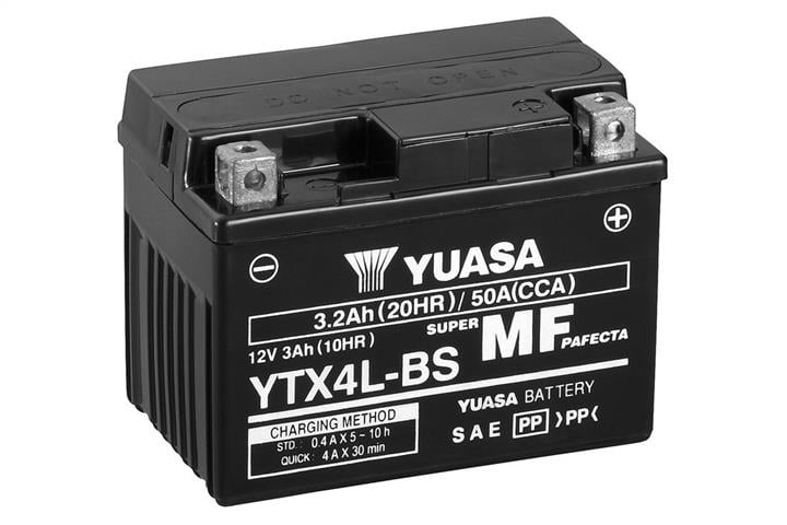 Yuasa YTX4L-BS Akumulator Yuasa 12V 3AH 50A(EN) L+ YTX4LBS: Dobra cena w Polsce na 2407.PL - Kup Teraz!