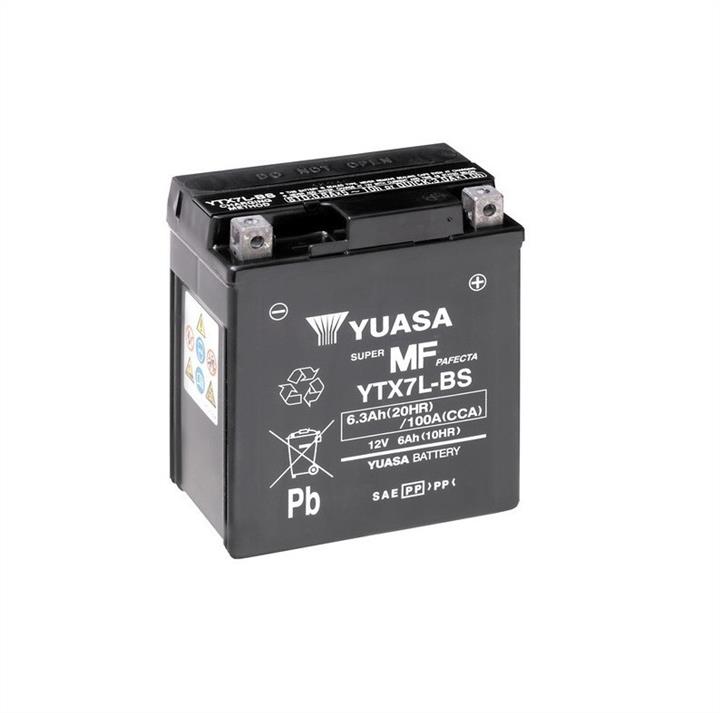 Yuasa YTX7L-BS Akumulator Yuasa 12V 6AH 100A(EN) L+ YTX7LBS: Dobra cena w Polsce na 2407.PL - Kup Teraz!