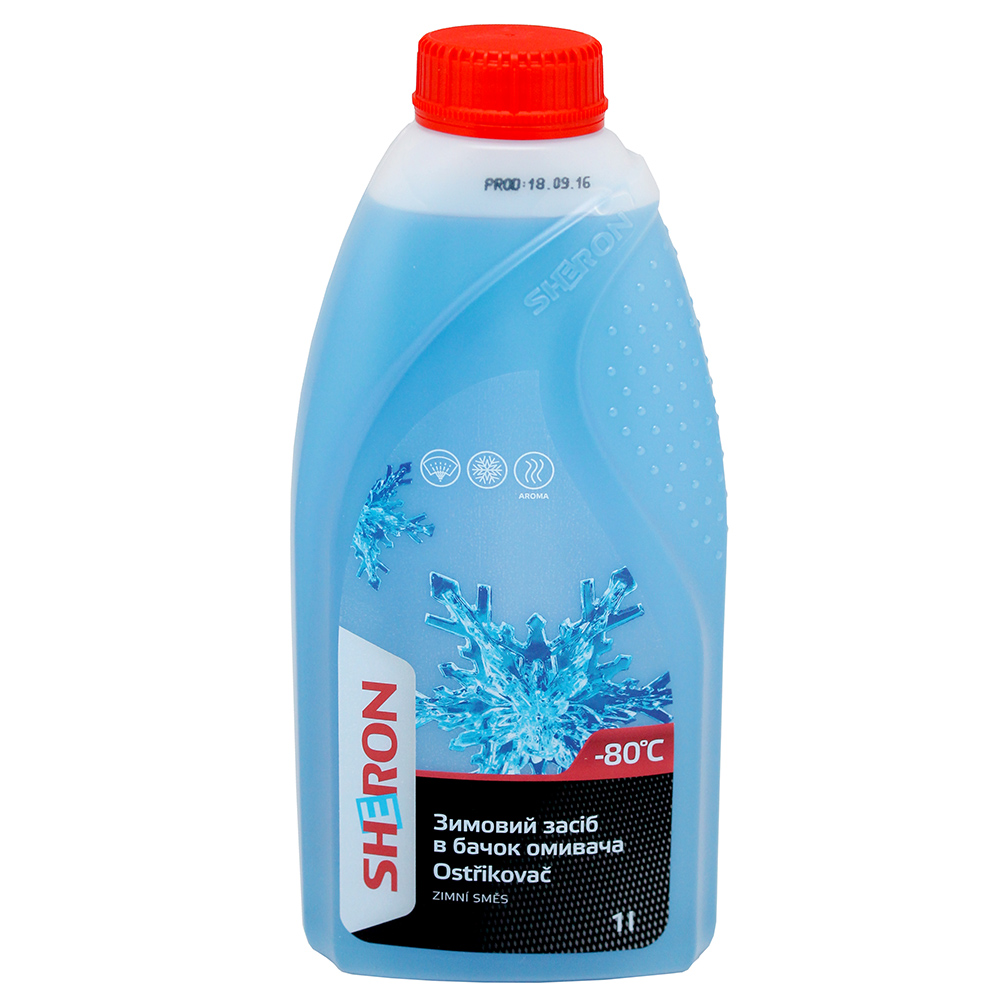 Sheron 996975 Winter windshield washer fluid, concentrate, -80°C, 1l 996975: Buy near me in Poland at 2407.PL - Good price!