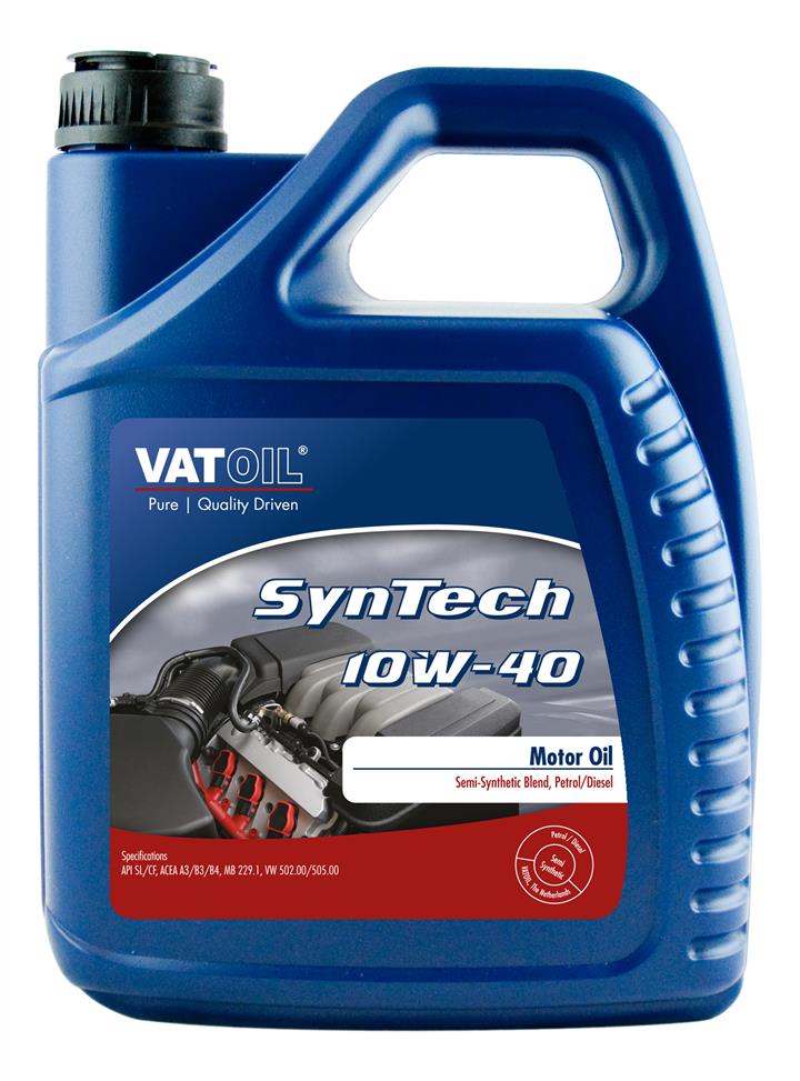 Vatoil 50030 Моторное масло Vatoil SynTech 10W-40, 5л 50030: Отличная цена - Купить в Польше на 2407.PL!
