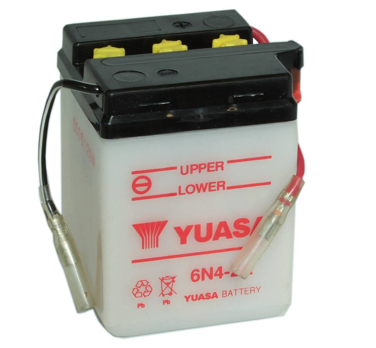 Yuasa 6N42A Starterbatterie Yuasa 6V 4AH 35A(EN) L+ 6N42A: Bestellen Sie in Polen zu einem guten Preis bei 2407.PL!