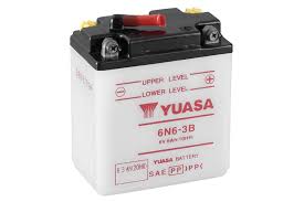 Yuasa 6N63B Battery Yuasa 12V 18,9Ah 270A L+ 6N63B: Buy near me in Poland at 2407.PL - Good price!