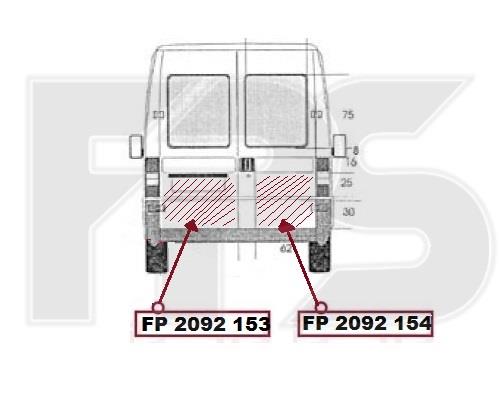 FPS FP 2092 153 Część naprawcza drzwi samochodu FP2092153: Atrakcyjna cena w Polsce na 2407.PL - Zamów teraz!