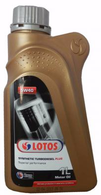 Lotos WF-K102Y10-0H0 Моторное масло Lotos SYNTHETIC TURBODIESEL PLUS 5W-40, 1л WFK102Y100H0: Отличная цена - Купить в Польше на 2407.PL!