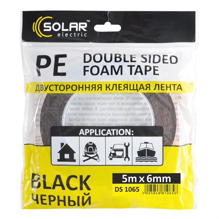 Solar DS1065 Double-sided tape, 6 mm x 5 m DS1065: Buy near me in Poland at 2407.PL - Good price!