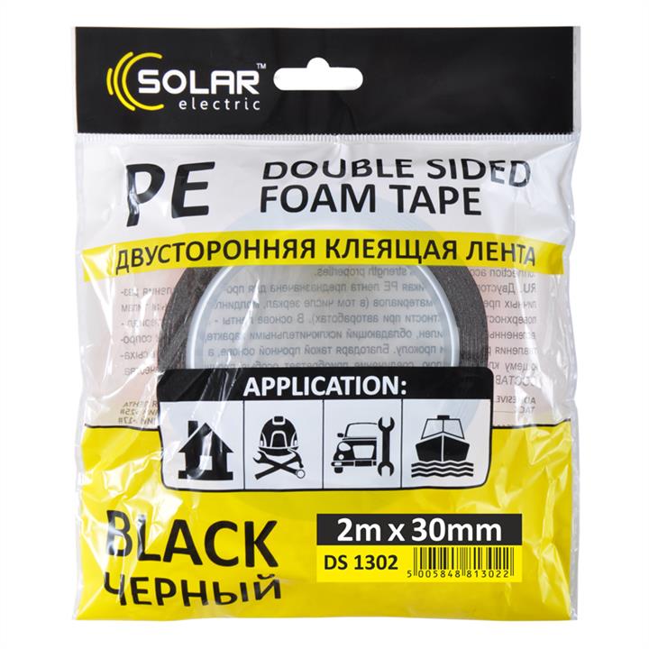 Solar DS1302 Double-sided tape, 30 mm x 2 m DS1302: Buy near me in Poland at 2407.PL - Good price!