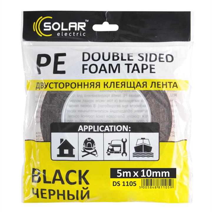 Solar DS1105 Double-sided tape, 10 mm x 5 m DS1105: Buy near me in Poland at 2407.PL - Good price!