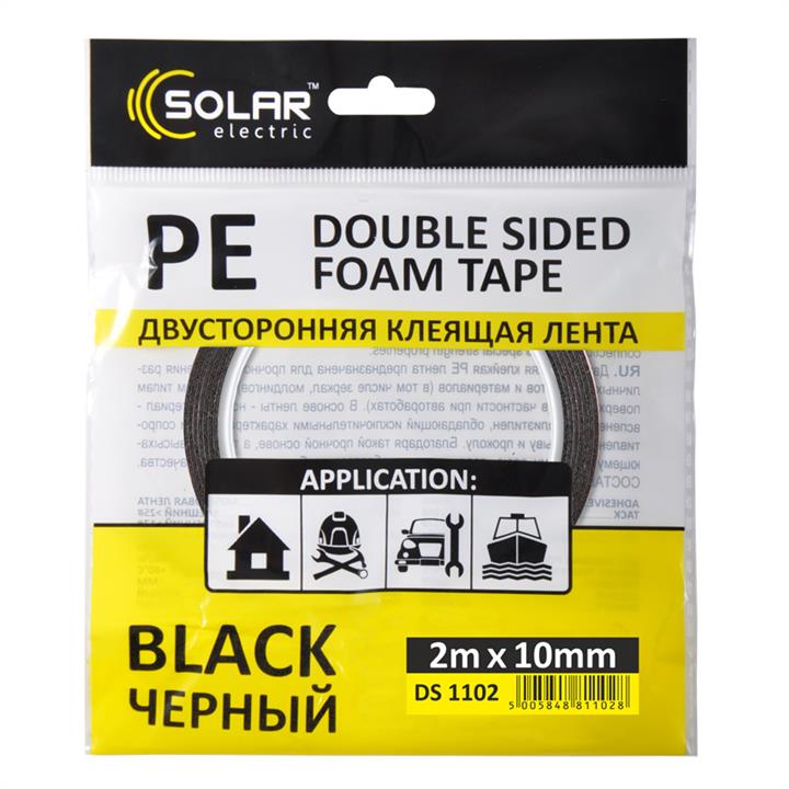 Solar DS1102 Double-sided tape, 10 mm x 2 m DS1102: Buy near me in Poland at 2407.PL - Good price!