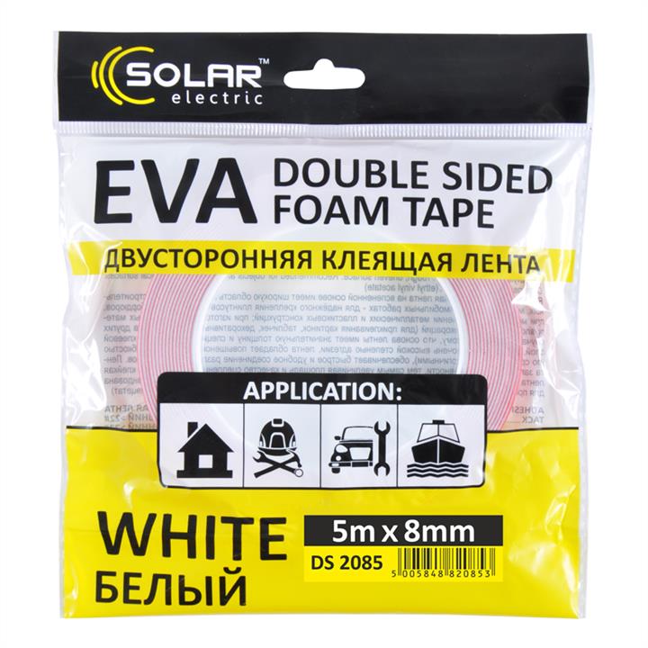 Solar DS2085 Double-sided tape, 8 mm x 5 m DS2085: Buy near me in Poland at 2407.PL - Good price!