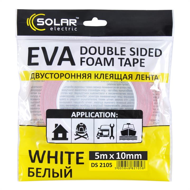 Solar DS2105 Double-sided tape, 10 mm x 5 m DS2105: Buy near me in Poland at 2407.PL - Good price!