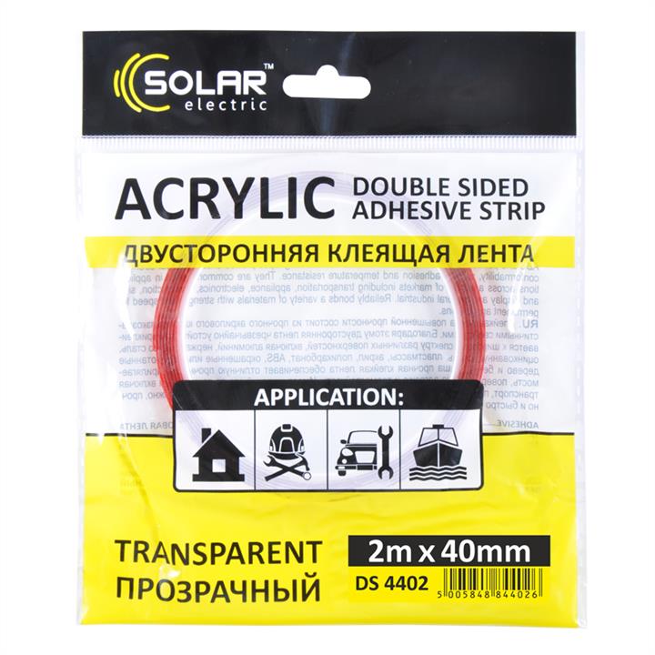 Solar DS4402 Double-sided tape, 40 mm x 2 m DS4402: Buy near me in Poland at 2407.PL - Good price!