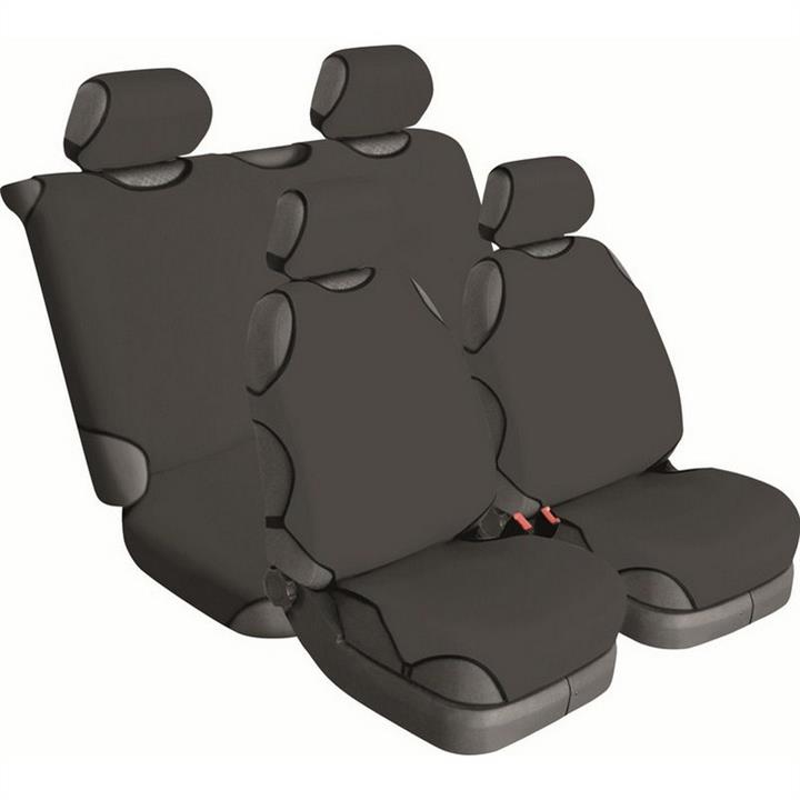 Beltex 13510 Car seat covers universal Cotton 2+2 graphite without head restraints 13510: Buy near me at 2407.PL in Poland at an Affordable price!
