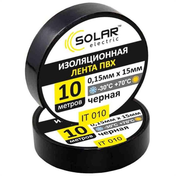 Solar IT010 Insulating tape black, 10 m IT010: Buy near me in Poland at 2407.PL - Good price!