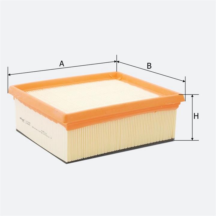 Molder LF1458 Air filter LF1458: Buy near me in Poland at 2407.PL - Good price!