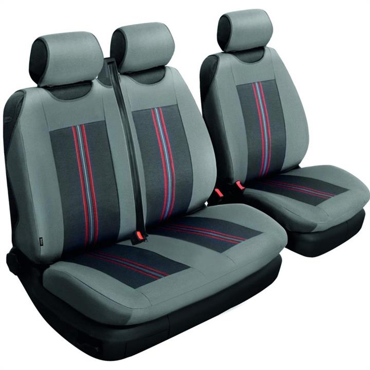 Beltex 54110 Car seat covers universal Comfort 2+1 (type B) grey without head restraints 54110: Buy near me in Poland at 2407.PL - Good price!