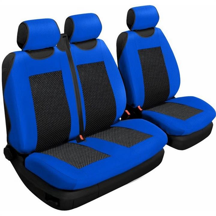 Beltex 54410 Car seat covers universal Comfort 2+1 (type B) blue without head restraints 54410: Buy near me in Poland at 2407.PL - Good price!