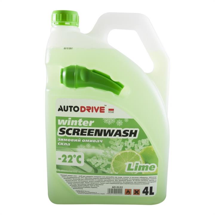 Auto Drive AD0122 Winter windshield washer fluid, -22°C, Lime, 4l AD0122: Buy near me at 2407.PL in Poland at an Affordable price!