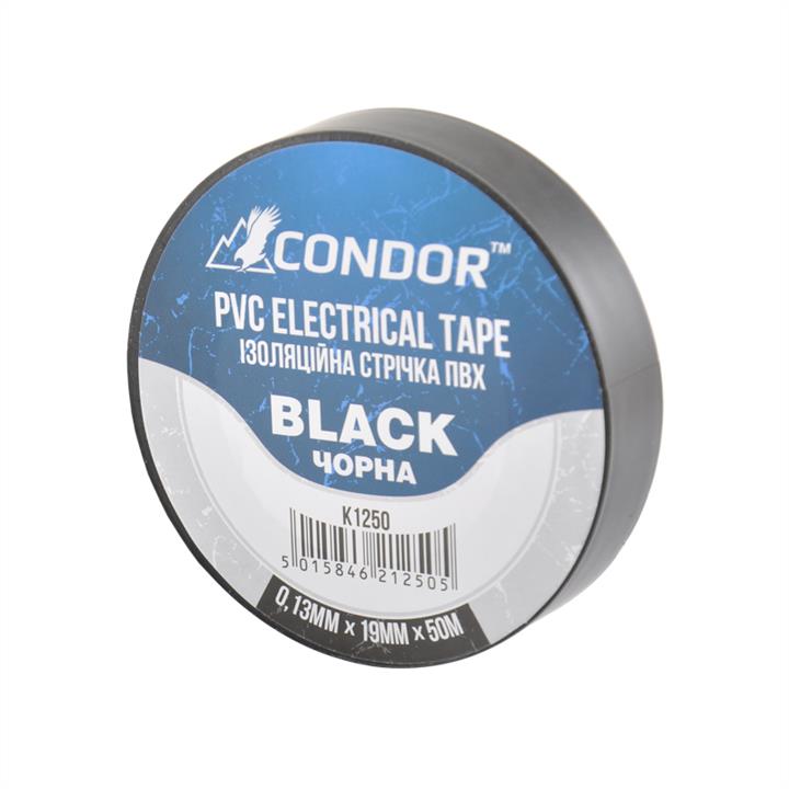 Condor K1250 Insulating tape black, 50 m K1250: Buy near me in Poland at 2407.PL - Good price!