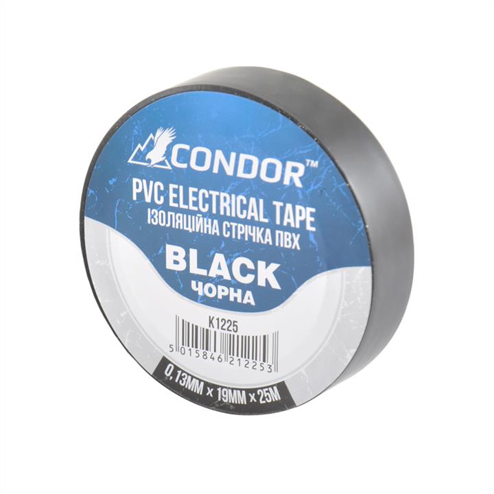 Condor K1225 Insulating tape black, 25 m K1225: Buy near me in Poland at 2407.PL - Good price!