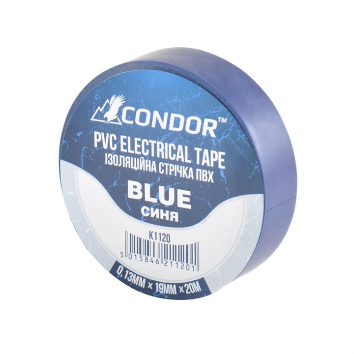 Condor K1120 Insulating tape blue, 20 m K1120: Buy near me in Poland at 2407.PL - Good price!