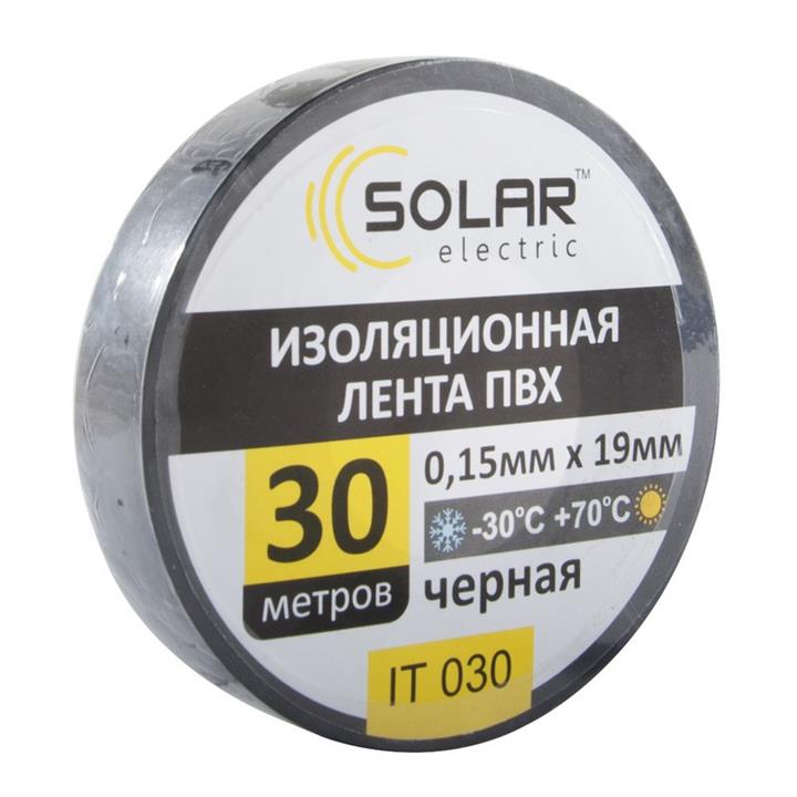 Solar IT030 Insulating tape black, 30 m IT030: Buy near me in Poland at 2407.PL - Good price!