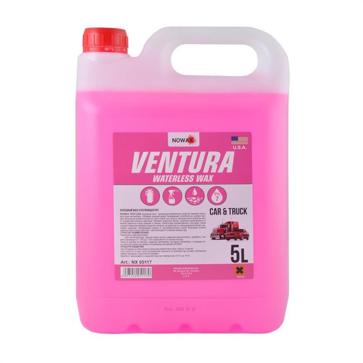Nowax NX05117 NOWAX VENTURA Waterless Wax, 5L NX05117: Buy near me in Poland at 2407.PL - Good price!