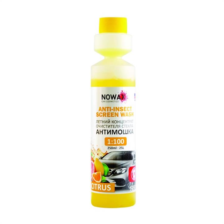 Nowax NX25025 Summer windshield washer fluid, concentrate, 1:100, Citrus, 0,25l NX25025: Buy near me in Poland at 2407.PL - Good price!