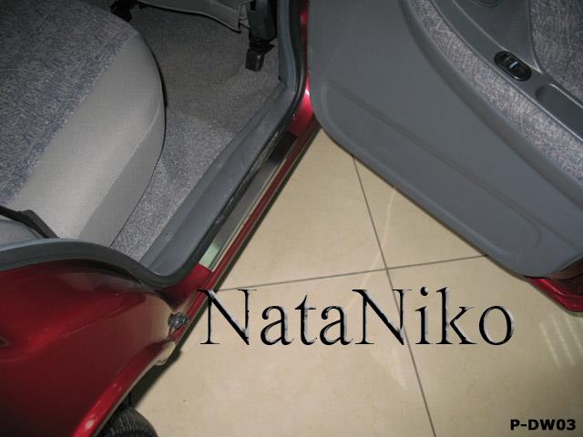 NataNiko P-DW03 Накладки на пороги NataNiko класу Premium PDW03: Приваблива ціна - Купити у Польщі на 2407.PL!