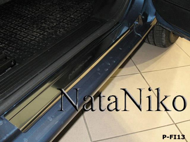 NataNiko P-FI13 Fiat punto 5d / punto evo 5d 2005-2009 / 2009- naporogi listwy (stal nierdzewna). 2 szt PFI13: Dobra cena w Polsce na 2407.PL - Kup Teraz!