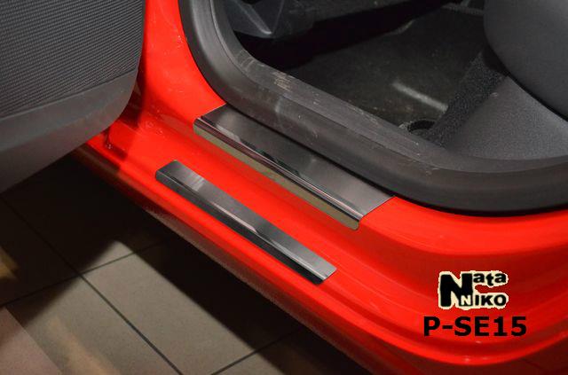 NataNiko P-SE15 SEAT LEON III/X-PERIENCE 2013- накладки напороги (нерж.) 8шт PSE15: Отличная цена - Купить в Польше на 2407.PL!