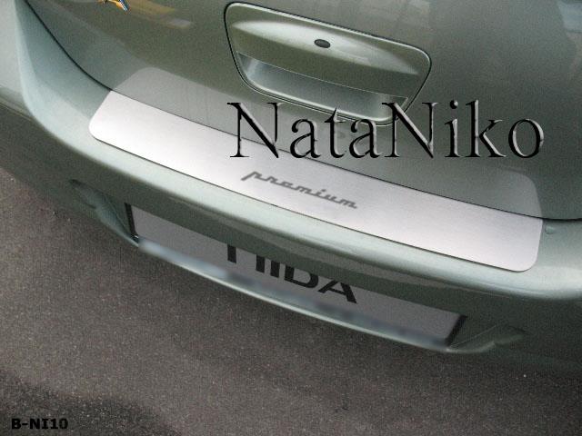 NataNiko B-NI10 NISSAN TIIDA 4D 2007- накладка на задний бампер 1шт BNI10: Купить в Польше - Отличная цена на 2407.PL!