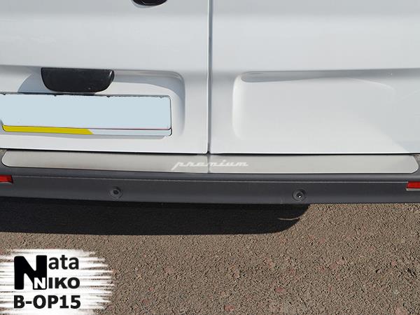 NataNiko B-OP15 Opel vivaro 2001- pad na tylnym zderzaku 1szt BOP15: Dobra cena w Polsce na 2407.PL - Kup Teraz!
