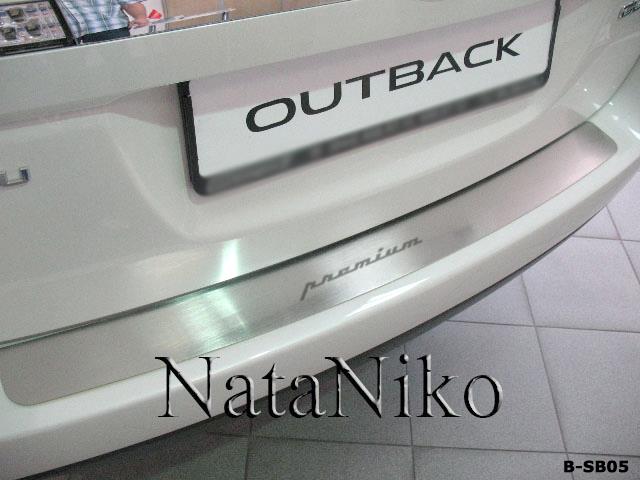 NataNiko B-SB05 SUBARU OUTBACK IV 2009- накладка на задний бампер 1шт BSB05: Купить в Польше - Отличная цена на 2407.PL!