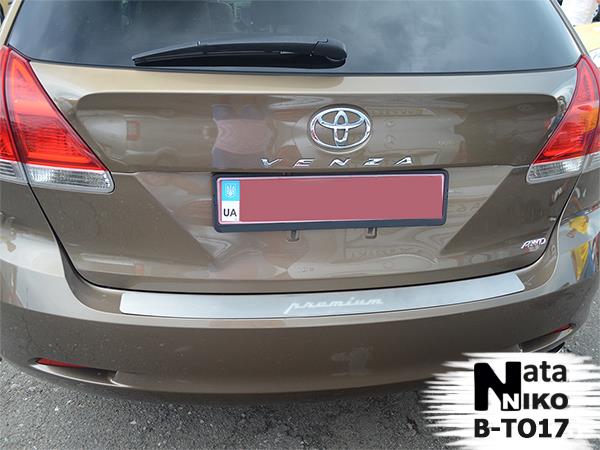 NataNiko B-TO17 Toyota venza fl 2012- pad na tylnym zderzaku 1szt BTO17: Dobra cena w Polsce na 2407.PL - Kup Teraz!